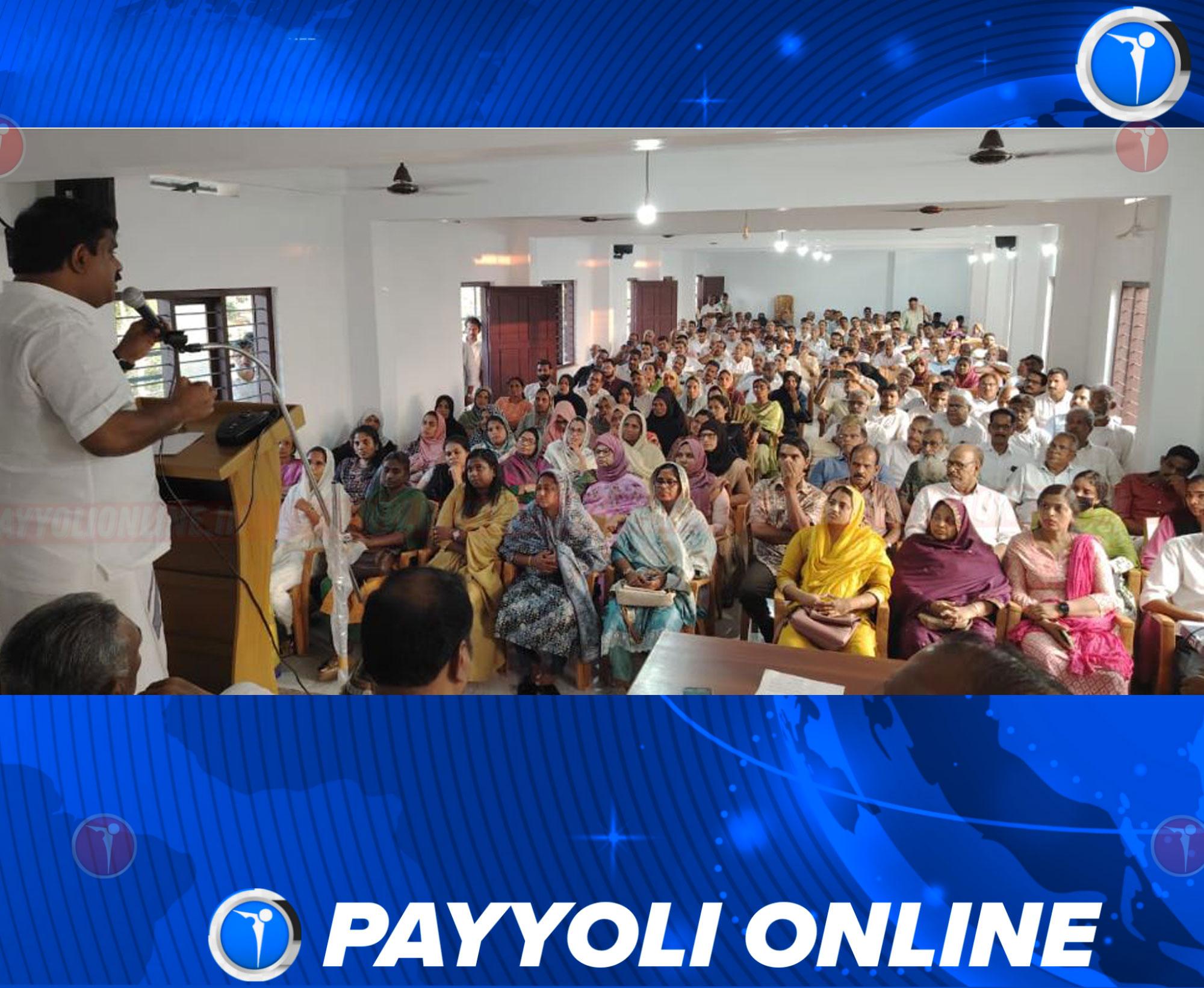 പയ്യോളിയിൽ യുഡിഎഫിന്റെ  തെരഞ്ഞെടുപ്പ് കൺവെൻഷൻ