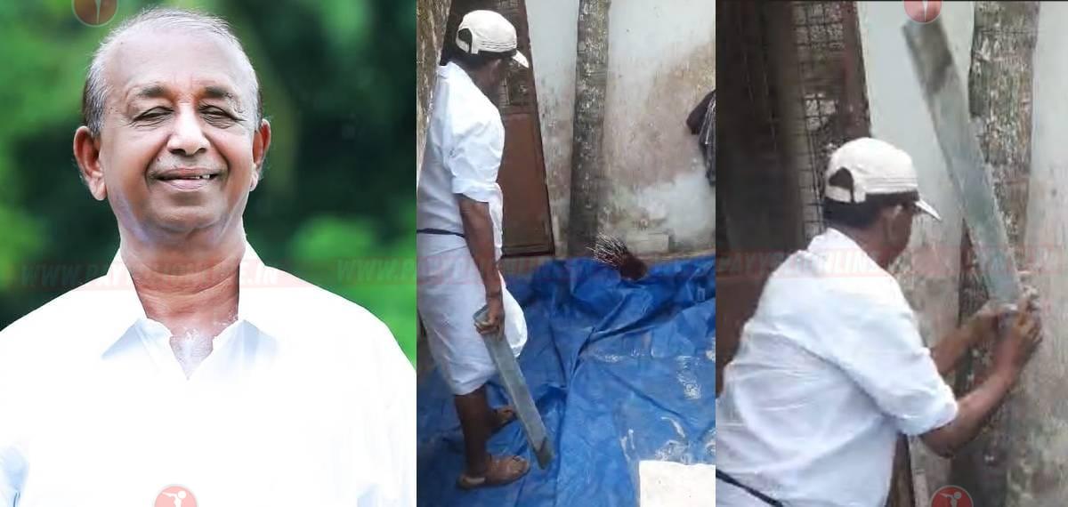 മുള്ളൻപന്നിയെ തല്ലിക്കൊന്ന കേസ്; വെള്ളനാട് ശശി ഒളിവിൽ തുടരുന്നു, അന്വേഷണം ഊർജിതമാക്കി വനം വകുപ്പ്