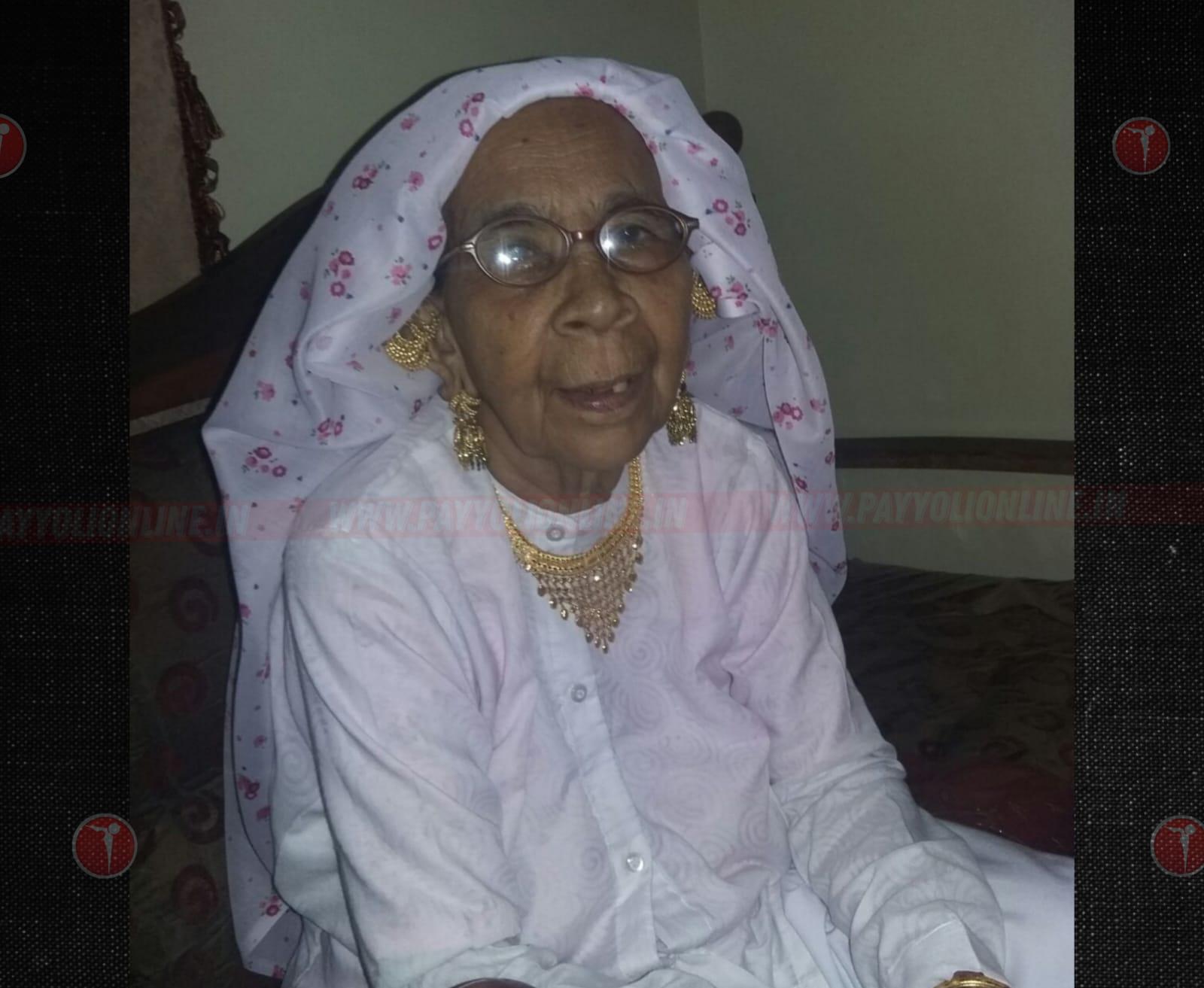 കോട്ടക്കൽ വളപ്പിൽ മൈമു (88) അന്തരിച്ചു.