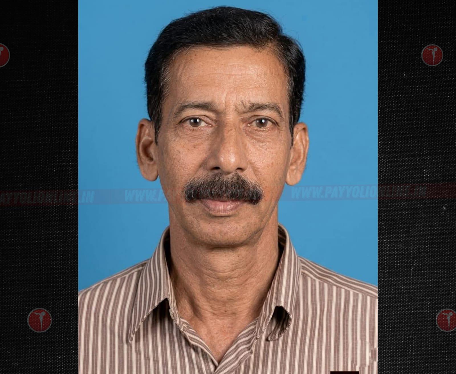 തുറയൂർ തോലേരി കാഞ്ഞിരത്തോടി സുരേന്ദ്രൻ (70) നിര്യാതനായി 