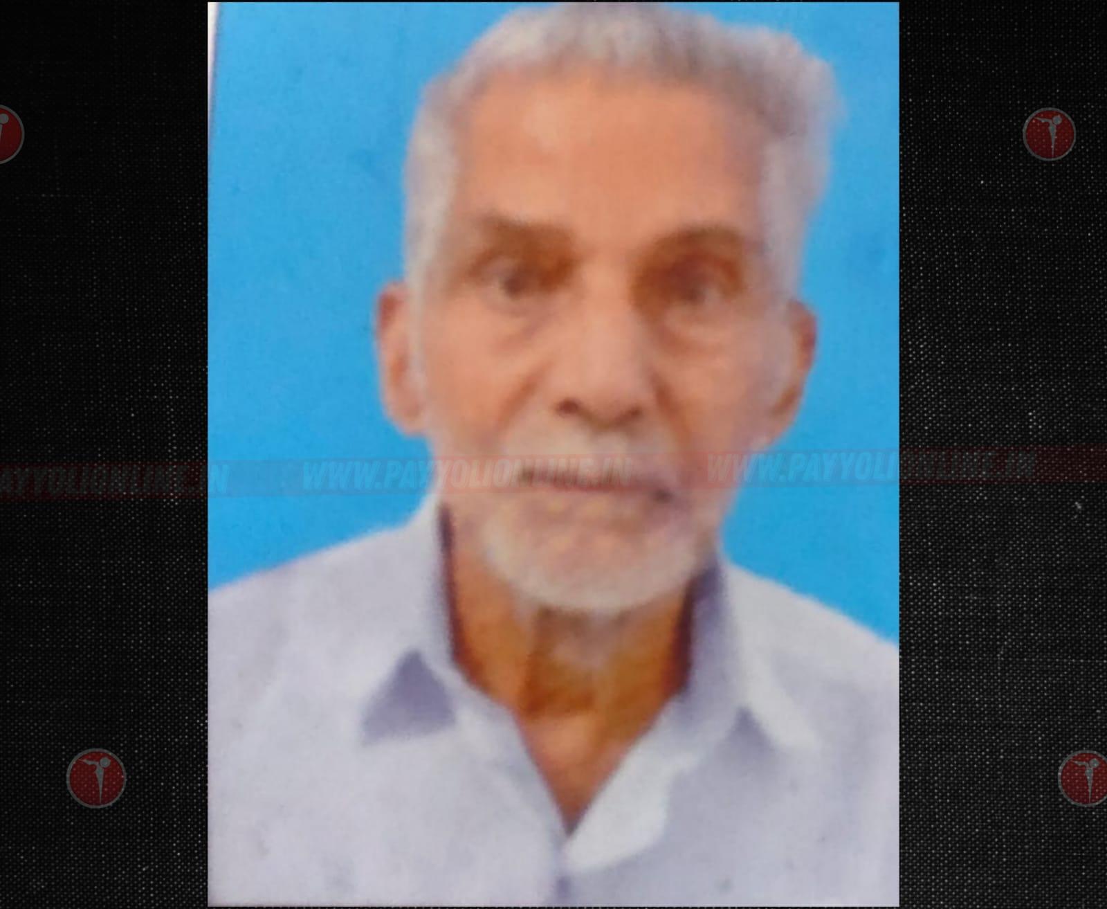 പാച്ചാക്കൽ മനയിൽ മീത്തൽ കുമാരൻ നായർ നിര്യാതനായി.