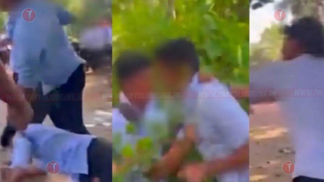 സാങ്കൽപ്പികമായി ബൈക്ക് ഓടിച്ചുകാണിച്ചില്ല; ഉള്ള്യേരിയിൽ പ്ലസ് വൺ വിദ്യാർഥികൾക്ക് സീനിയേഴ്സിന്റെ ക്രൂരമർദനം